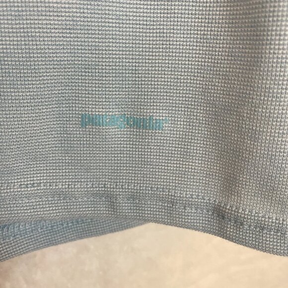 Patagonia Capilene 2 Performance Base Layer Short Sleeve Shirt Light Powder Blue - Picture 6 of 12